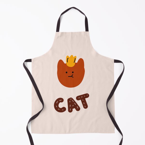 Item preview, Crowned Cat: Whimsical Cat Illustrations | Cute Red Cat Illustration | Pink Background designed and sold by RM-Journey.