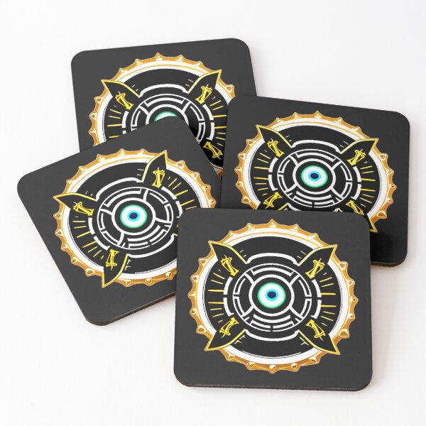 Item preview, Golden Gaze Labyrinth - KINGS Insight Emblem designed and sold by Highlandkings.