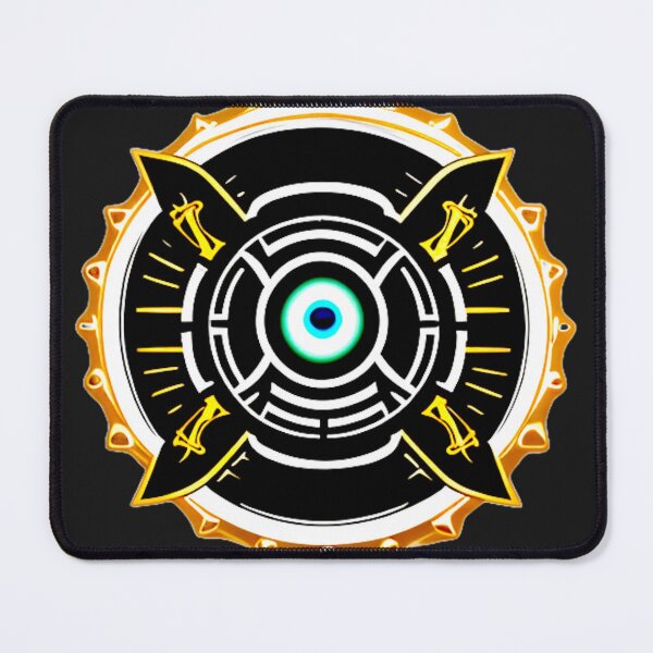Item preview, Golden Gaze Labyrinth - KINGS Insight Emblem designed and sold by Highlandkings.