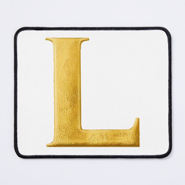 Item preview, gold l designed and sold by hamzamah.