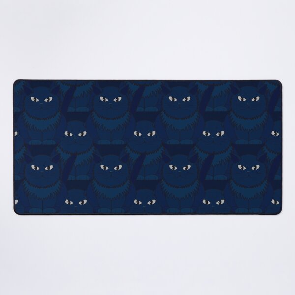 Item preview, Pattern with Cat Tomeo is blue color designed and sold by Cherevan.