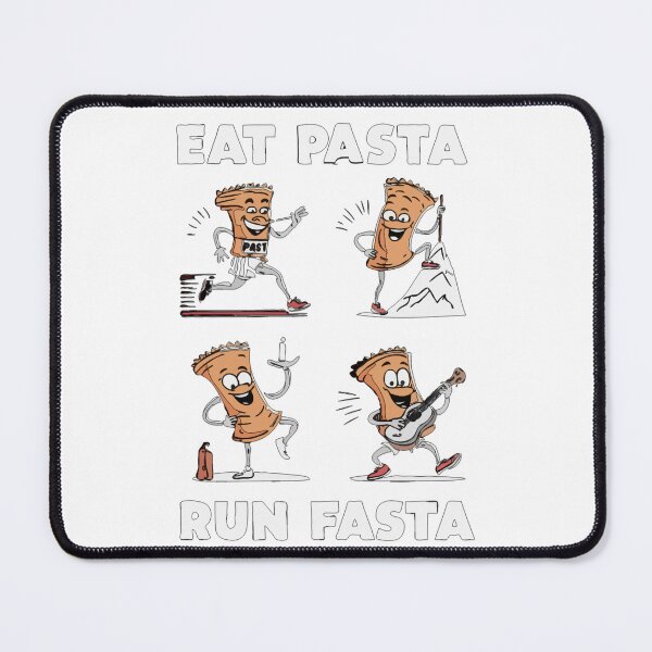 Item preview, Eat Pasta Run Fasta Funny T shirt designed and sold by venavar.