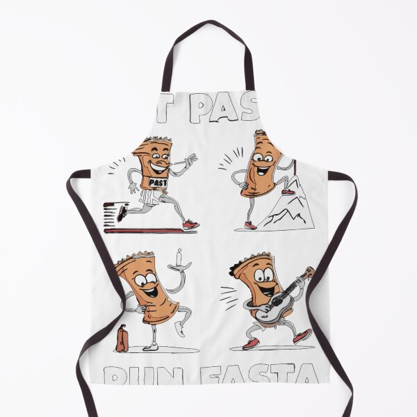 Item preview, Eat Pasta Run Fasta Funny T shirt designed and sold by venavar.