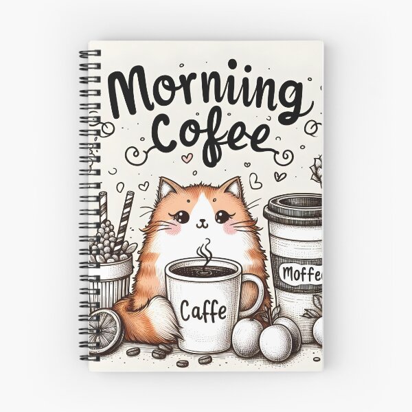 Item preview, Morning COFEE Cat designed and sold by Hustl3AsUsu4l.