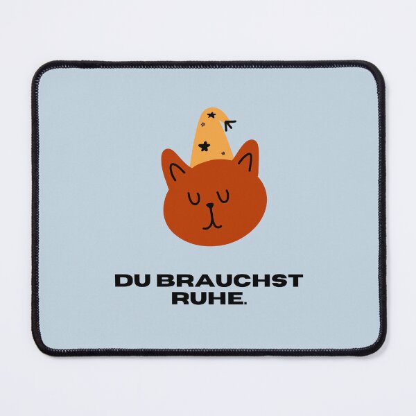 Item preview, Du brauchst Ruhe | Hand-Drawn Cat Mood designed and sold by RM-Journey.