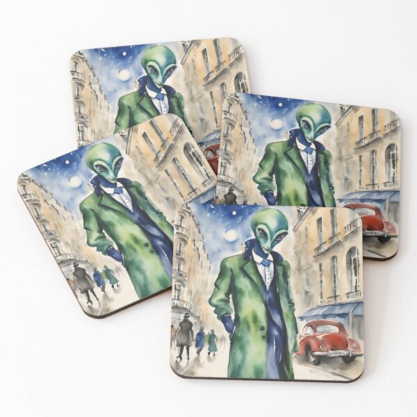 Item preview, Visitors Redux - L'elegant designed and sold by thecrunchyflea.