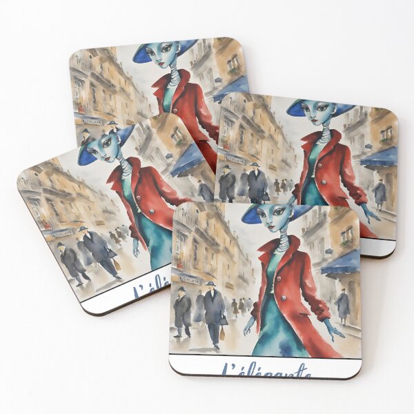 Item preview, Visitors Redux - L'elegante designed and sold by thecrunchyflea.
