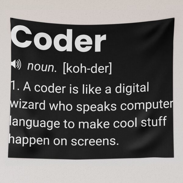 Item preview, Funny Coder Definition designed and sold by GoverArt.