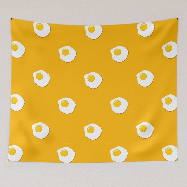 Item preview, Bright Fried Egg Pattern designed and sold by Verycutethings.