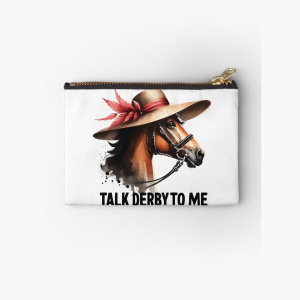 Item preview, Talk Derby To Me Funny Horse Racing Lover designed and sold by TomFrontierArt.