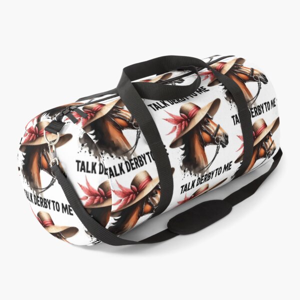 Item preview, Talk Derby To Me Funny Horse Racing Lover designed and sold by TomFrontierArt.