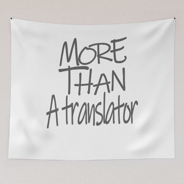 Item preview, More than A Translator Optimism Saying designed and sold by YAHIA-14.