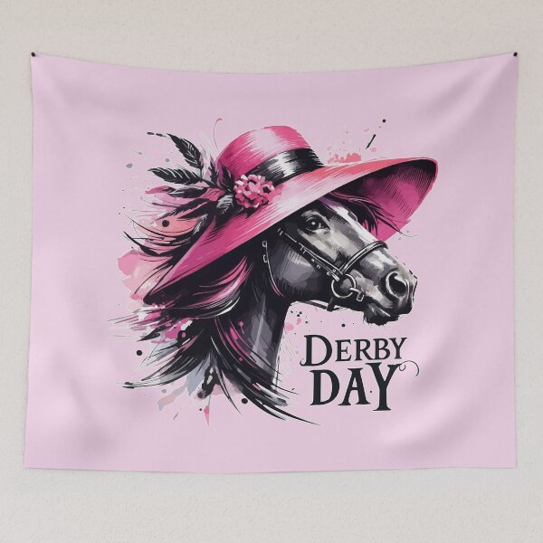 Item preview, Derby Day Funny Horse Racing Lover designed and sold by TomFrontierArt.