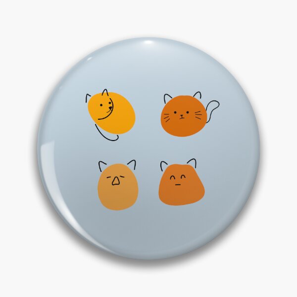 Artikelvorschau, Simplistic Feline Moods: Sammlung handgezeichneter Katzengesichter entworfen und verkauft von RM-Journey.