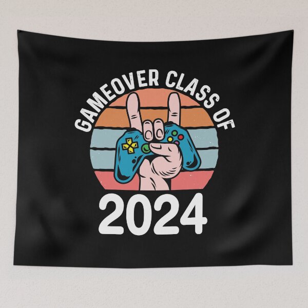 Item preview, Gameover Class of 2024 designed and sold by BuxomBabe21.