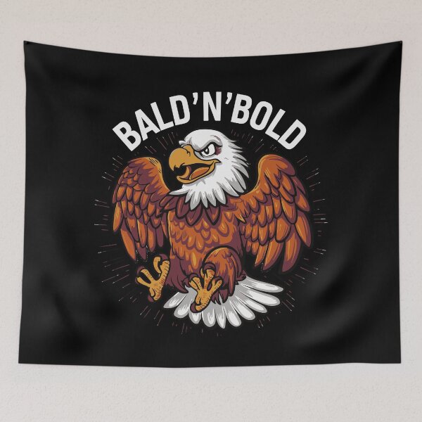 Item preview, Baldness x baldness designed and sold by The  Knick Knack Nook.