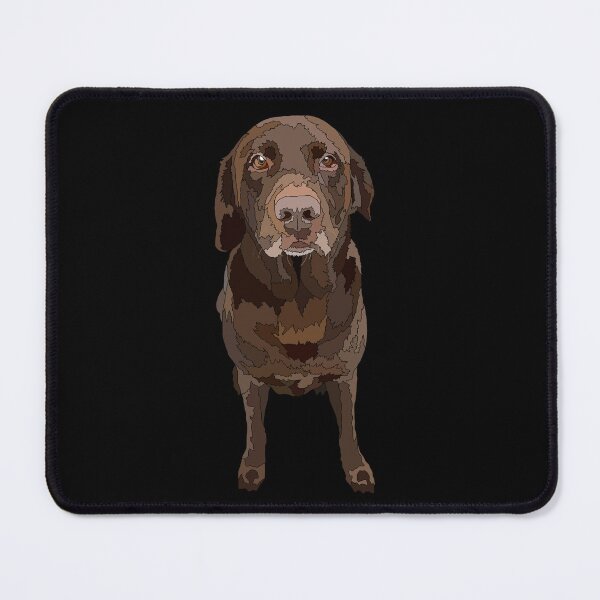 Item preview, Sitting Chocolate Labrador designed and sold by Just-Arts-4U.