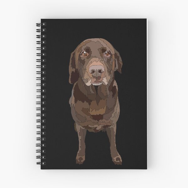 Item preview, Sitting Chocolate Labrador designed and sold by Just-Arts-4U.