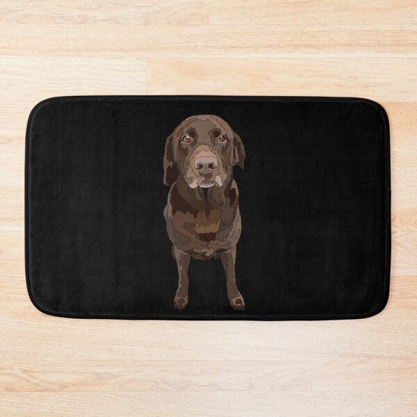 Item preview, Sitting Chocolate Labrador designed and sold by Just-Arts-4U.