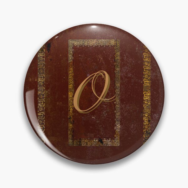 Item preview, Victorian Old Leather Book Cover Design Monogram Initial O designed and sold by JoolyA.