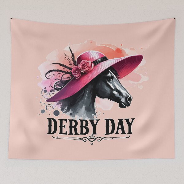 Item preview, Derby Day Party Funny Horse Racing Lover designed and sold by TomFrontierArt.