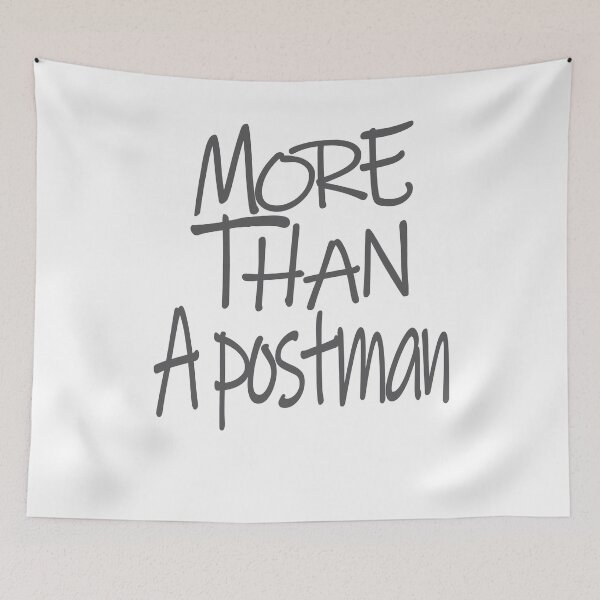 Item preview, More than A Postman Optimism Saying designed and sold by YAHIA-14.
