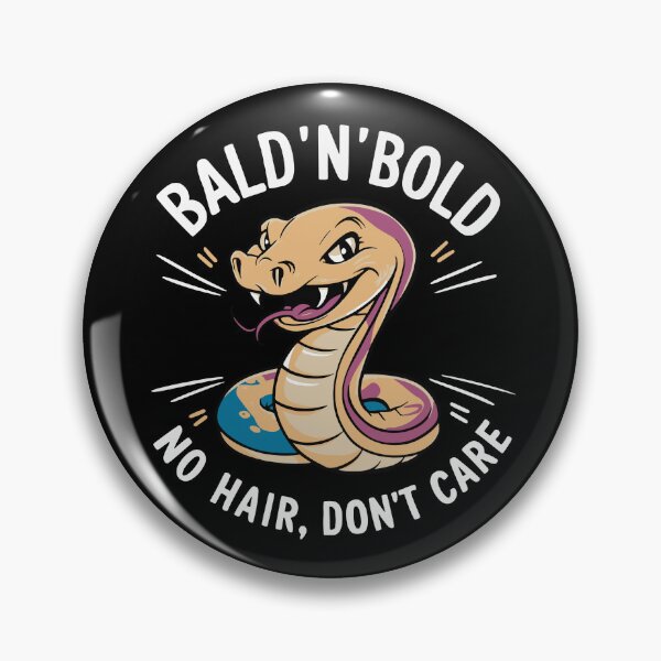 Item preview, Baldness x baldness designed and sold by The  Knick Knack Nook.