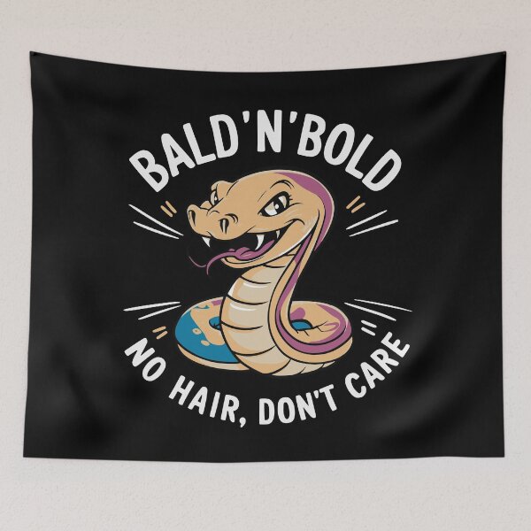 Item preview, Baldness x baldness designed and sold by The  Knick Knack Nook.