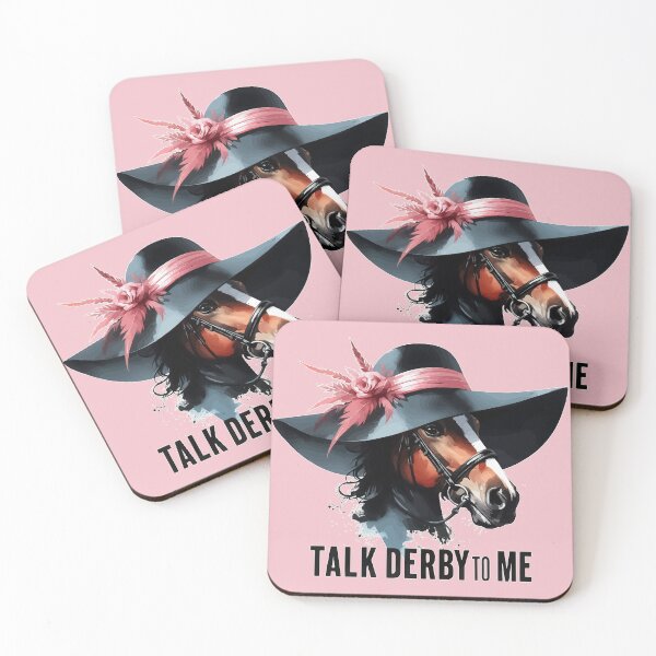 Item preview, Talk Derby To Me Funny Horse Racing designed and sold by TomFrontierArt.