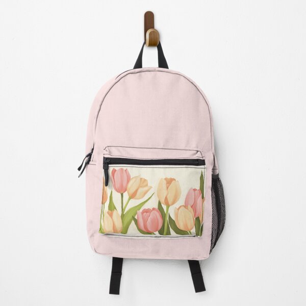 Aperçu de l'œuvre Timbre de tulipes pastel créée et vendue par ryska-studio.