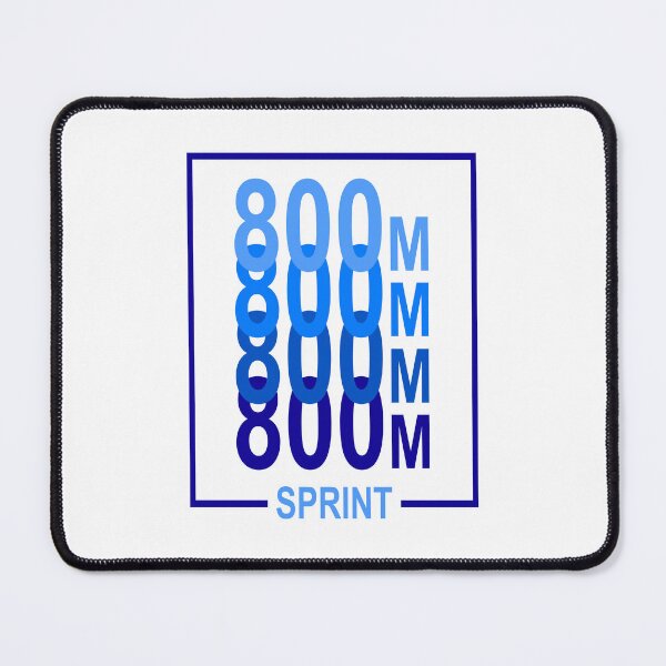 Item preview, 800m Sprint Track & Field athlete Blue designed and sold by Moritz Schwäble.