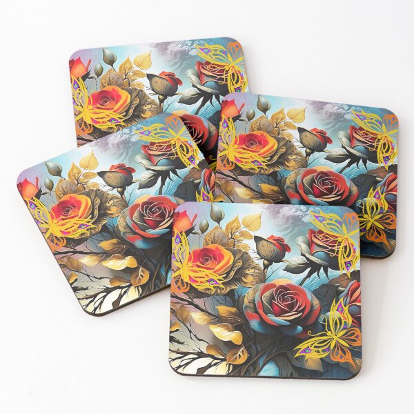 Item preview, ROSES AND BUTTERFLIES designed and sold by Tammera.