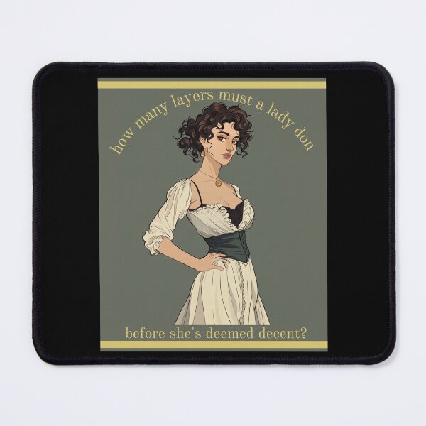 Item preview, Regency Lady Fashion Quote Design designed and sold by StormyMuse.