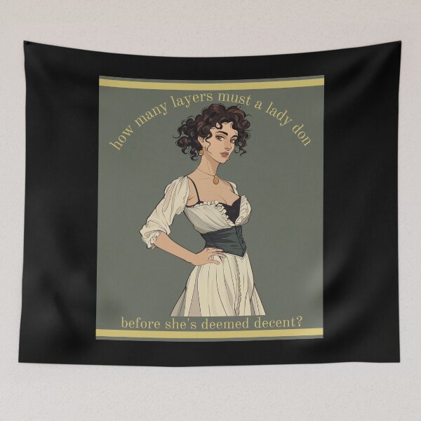 Item preview, Regency Lady Fashion Quote Design designed and sold by StormyMuse.