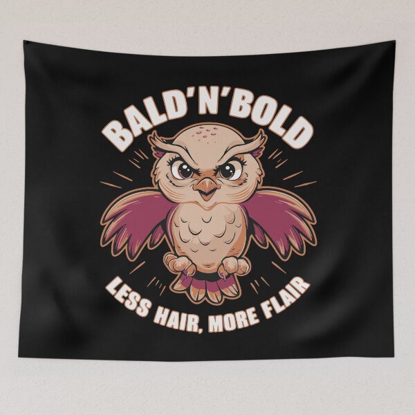 Item preview, Baldness x baldness designed and sold by The  Knick Knack Nook.