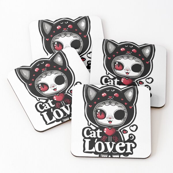 Item preview, Cat Lover- Red and Black designed and sold by RestingLioness.