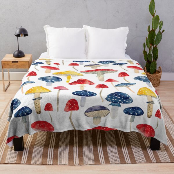 Item preview, Watercoloured Shrooms Digital Pattern designed and sold by vallisrowe.
