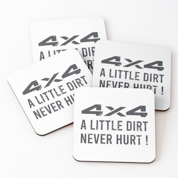Item preview, 4x4, A Little Dirt Never Hurt! designed and sold by AndrewY.