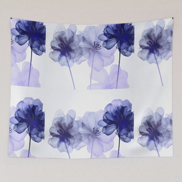Item preview, Transparent purple flowers. Beautiful. Modern art work. designed and sold by terrysmith56.