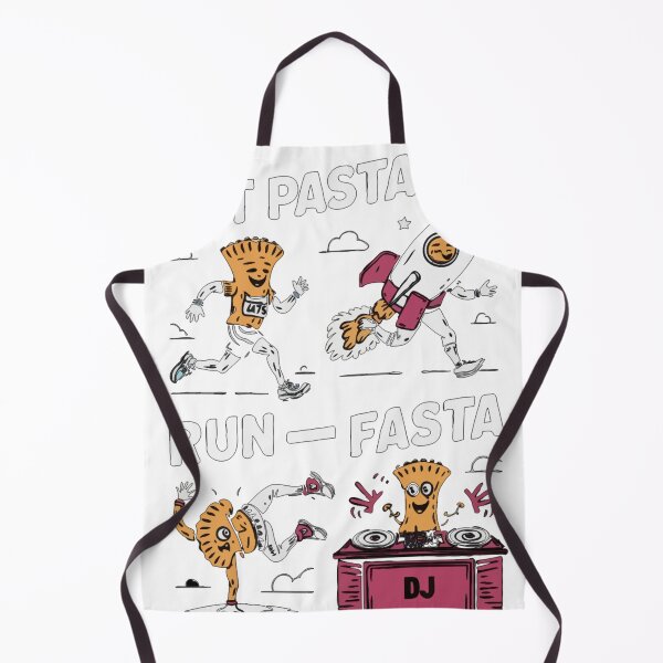Item preview, Funny Saying Eat Pasta Run Fasta designed and sold by venavar.