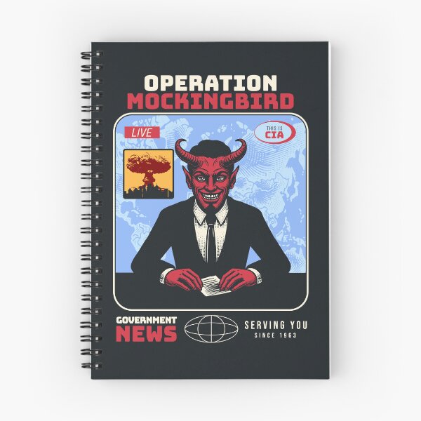 Item preview, Operation Mockingbird Government News Est 1963 Political designed and sold by The Masked Designer.