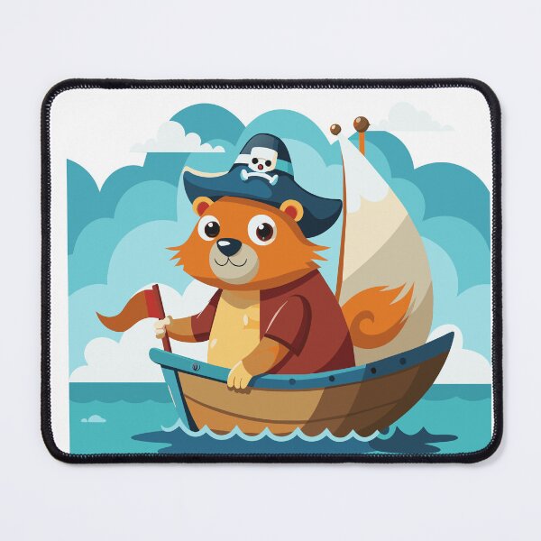 Item preview, Adventures of the Chubby Mongoose Captain designed and sold by omerfdln34.