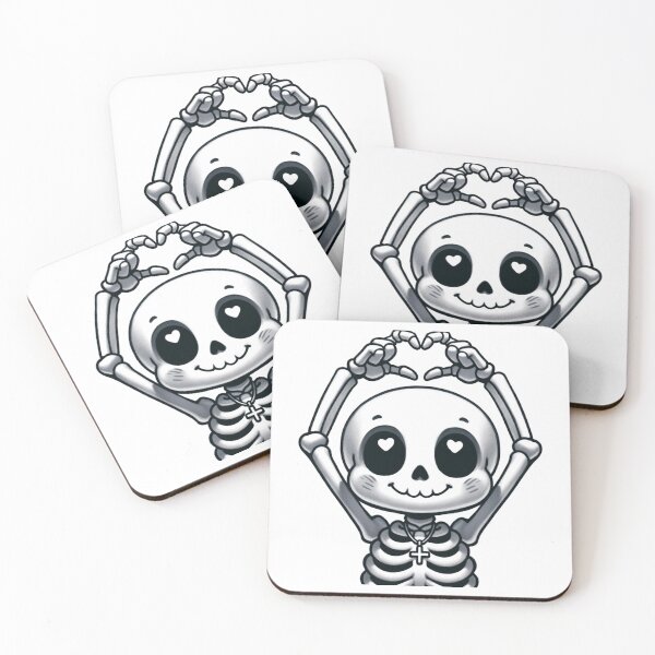 Item preview, Lovely and Loving Skeleton. Adorable and Fun Gifts. designed and sold by LilianPixel.