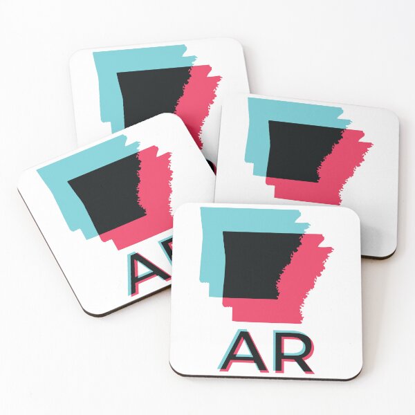 Item preview, Arkansas Beat: A Map Remixed ARKANSAS GLITCH DESIGN designed and sold by pelagio.