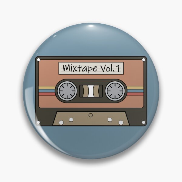 Aperçu de l'œuvre Cassette Mixtape Vol. 1 créée et vendue par bycassidydesign.