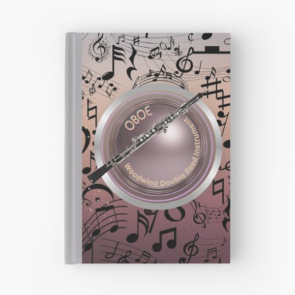 Item preview, OBOE Music Everywhere Original Graphic Artwork designed and sold by BrightrDayMusicArt.