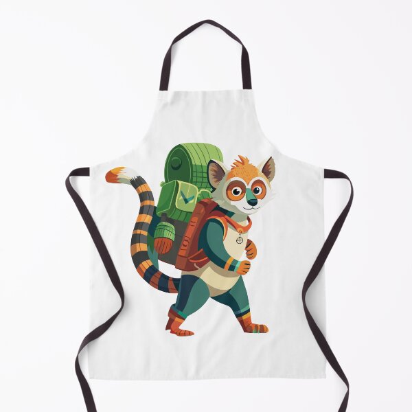 Item preview, Fluffy Lemur's Backpack Adventure designed and sold by omerfdln34.