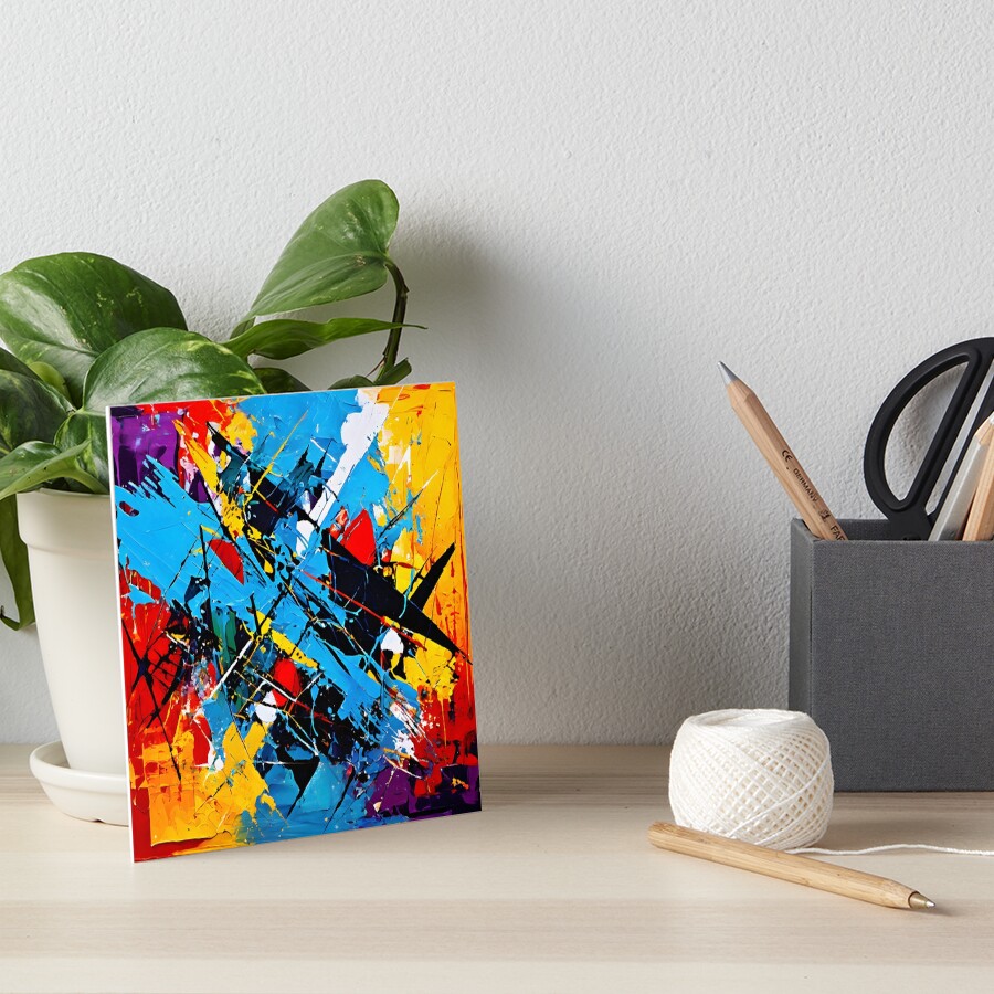 Item preview, Art Board Print designed and sold by Crafted-AI.