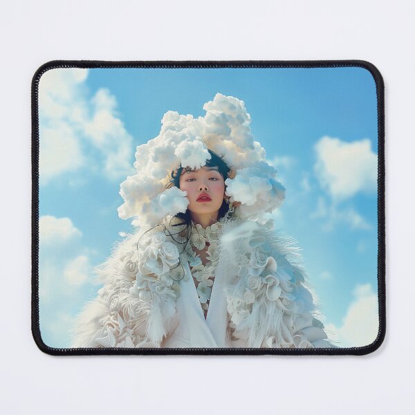 Item preview, "Asian Girl Among Clouds" designed and sold by MacroArtHub.