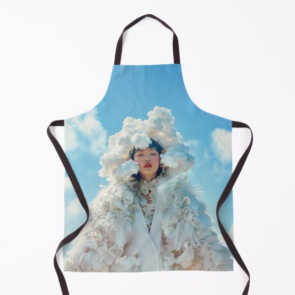 Item preview, "Asian Girl Among Clouds" designed and sold by MacroArtHub.